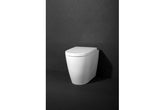 Narva Rimless Floor Mounted Pan with Soft Close Quick Release Seat